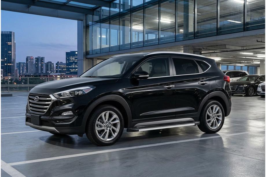 Hyundai Tucson TL 2016–2021 Maya sivuastinlaudat (2 kpl, alumiini) Image