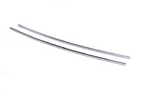 Nissan Qashqai 2007–2010 Alasäleikön listat (2 kpl, ruostumaton teräs) Carmos - turkkilainen teräs kuva 3
