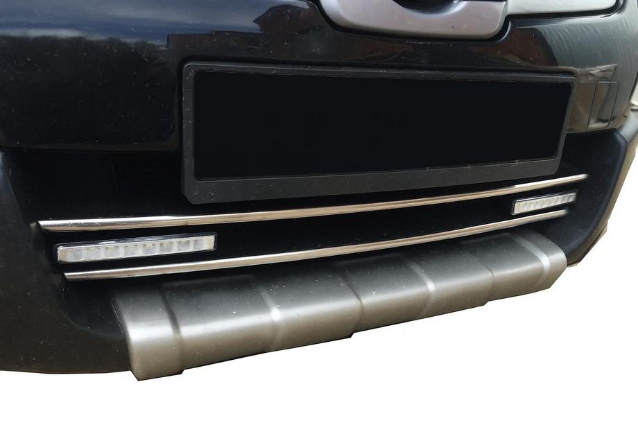Nissan Qashqai 2007–2010 Alasäleikön listat (2 kpl, ruostumaton teräs) Carmos - turkkilainen teräs Image