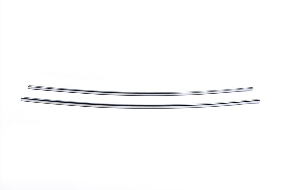 Nissan Qashqai 2007–2010 Alasäleikön listat (2 kpl, ruostumaton teräs) Kuva 2