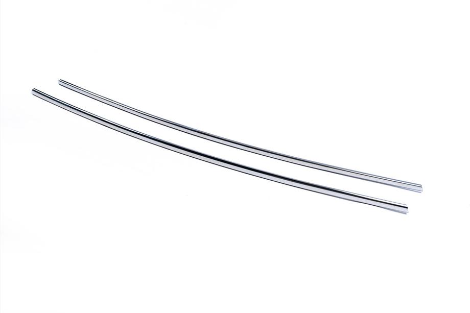 Nissan Qashqai 2007–2010 Alasäleikön listat (2 kpl, ruostumaton teräs) Kuva 3