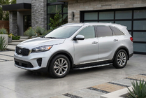 Kia Sorento III UM 2014–2020 RedLine V1 sivuportaat (2 kpl, alumiini) kuva 1