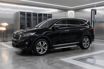 Kia Sorento III UM 2014–2020 Line-astinlaudat (2 kpl, alumiini) kuva 1
