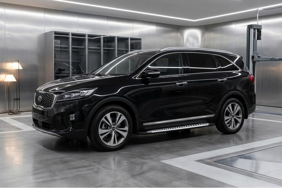 Kia Sorento III UM 2014–2020 Line-astinlaudat (2 kpl, alumiini) Image