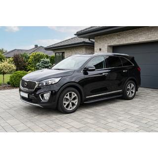 Sivuporrast Bosphorus Black (2 kpl, alumiini) Kia Sorento III UM 2014–2020 kuva 1