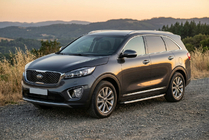 Kia Sorento III UM 2014–2020 Sivuporraslaudat Fullmond (2 kpl, alumiini) kuva 1
