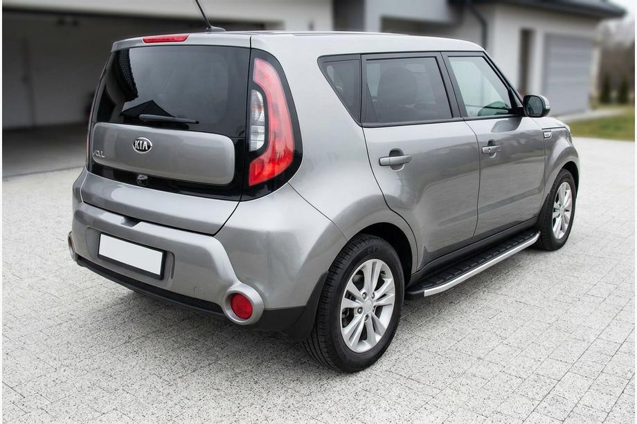 Kia Soul II 2013–2018 Fullmond sivuaskelmat (2 kpl, alumiini) Image