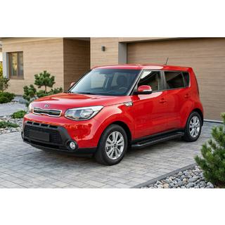 Allmond Black sivuportaat (2 kpl, alumiini) Kia Soul II 2013–2018 kuva 1