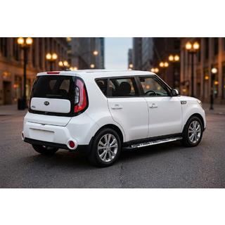 Sunrise sivuportaat (2 kpl, alumiini) Kia Soul II 2013–2018 kuva 1