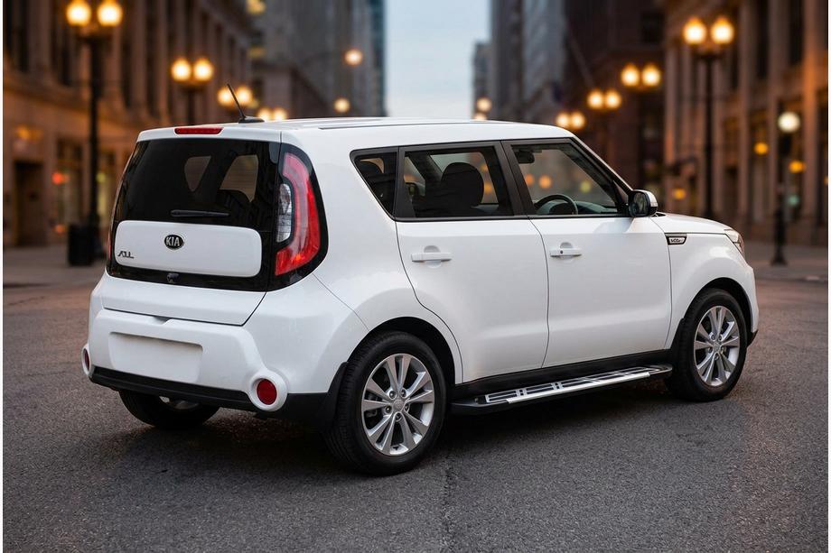 Kia Soul II 2013–2018 Sunrise sivuportaat (2 kpl, alumiini) Image
