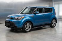 Kia Soul II 2013–2018 Sivuporrast Bosphorus Black (2 kpl, alumiini) kuva 1