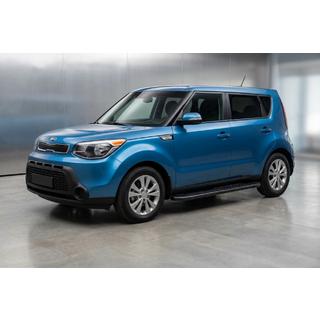 Sivuporrast Bosphorus Black (2 kpl, alumiini) Kia Soul II 2013–2018 kuva 1