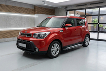 Kia Soul II 2013–2018 Rainbow sivuportaat (2 kpl, alumiini) kuva 1