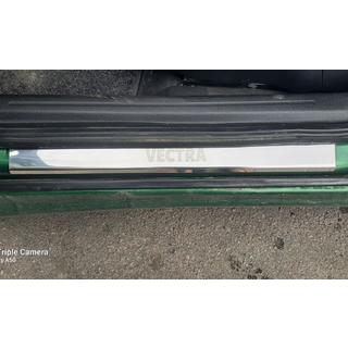 Carmos-kynnyslistat (4 kpl, ruostumaton teräs) Opel Vectra B 1995–2002 kuva 3