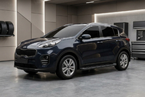 Kia Sportage 2015–2021 Allmond Black sivuaskelmat (2 kpl, alumiini) kuva 1