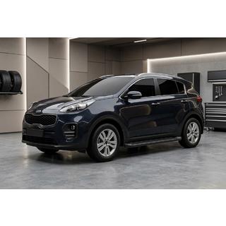 Allmond Black sivuaskelmat (2 kpl, alumiini) kuva 1