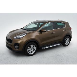 Sunrise-astinlaudat (2 kpl, alumiini) Kia Sportage 2015–2021 kuva 1