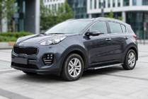 Kia Sportage 2015–2021 Duru sivuastinlaudat (2 kpl, alumiini) kuva 1