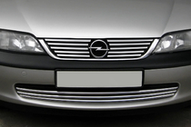Opel Vectra B 1995–2002 Säleikön listat (ruostumaton teräs) kuva 1