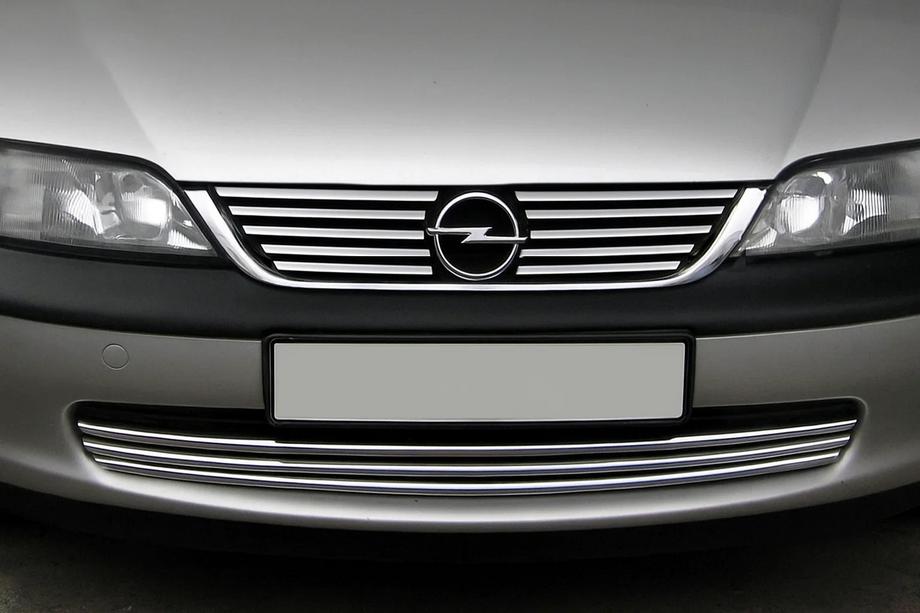 Opel Vectra B 1995–2002 Säleikön listat (ruostumaton teräs) Image