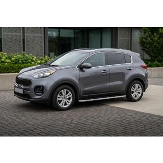 Tayga Grey -sivuaskelmat (2 kpl, alumiini) Kia Sportage 2015–2021 kuva 1