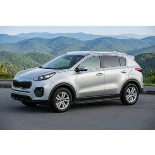 RedLine Black sivuporrastangot (2 kpl, alumiini) Kia Sportage 2015–2021 kuva 1