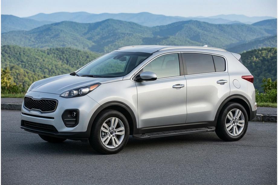 Kia Sportage 2015–2021 RedLine Black sivuporrastangot (2 kpl, alumiini) Image