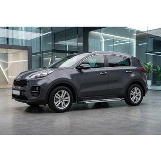 Rainbow sivuporrassarja (2 kpl, alumiini) Kia Sportage 2015–2021 kuva 1