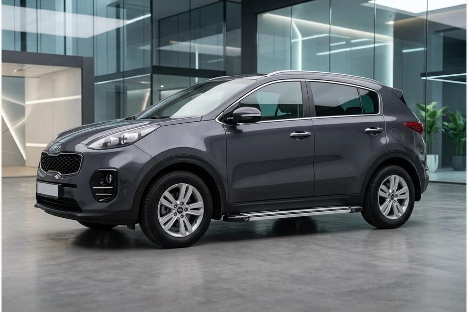 Kia Sportage 2015–2021 Rainbow sivuporrassarja (2 kpl, alumiini) Image