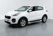 Kia Sportage 2015–2021 Allmond White -sivukynnykset (2 kpl, alumiini) kuva 1