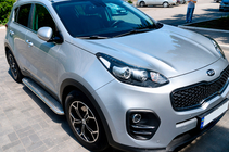 Kia Sportage 2015–2021 Maydos V2 sivuportaat (2 kpl, alumiini ↗ ruostumaton teräs) kuva 2