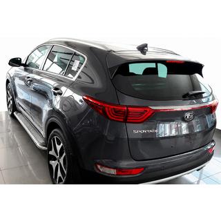 Maydos V2 sivuportaat (2 kpl, alumiini ↗ ruostumaton teräs) Kia Sportage 2015–2021 kuva 1