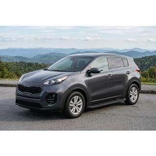 Tayga Black sivuaskelmat (2 kpl, alumiini) Kia Sportage 2015–2021 kuva 1