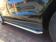 Audi Q5 2008–2017 Premium-sivuporrasputket (2 kpl, rst.) kuva 1