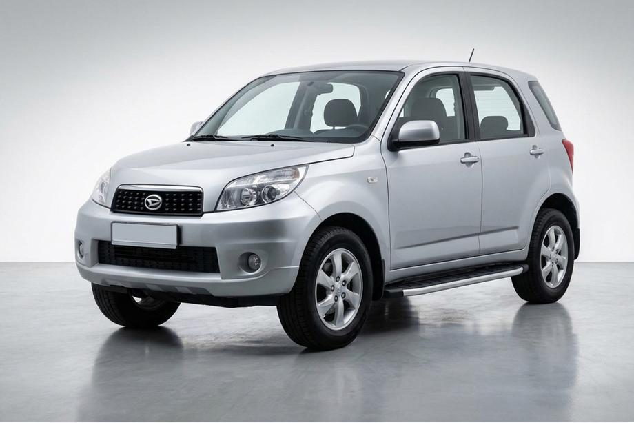 Daihatsu Terios 2006–2017 Fullmond sivuportaat (2 kpl, alumiini) Image