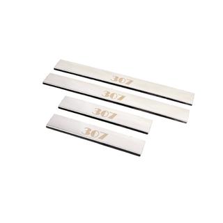 Carmos V1 kynnyslistat (4 kpl, ruostumaton teräs) kuva 2