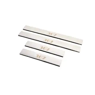 Carmos V1 kynnyslistat (4 kpl, ruostumaton teräs) kuva 2