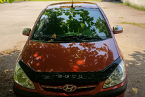 Hyundai Getz 2002– Sivupeilin yläosan kromisuojakuoret (2 kpl, muovi) kuva 3
