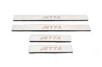 Volkswagen Jetta 2011–2018 Carmos V1 kynnyslistat (4 kpl, ruostumatonta terästä) kuva 1
