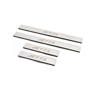 Carmos V1 kynnyslistat (4 kpl, ruostumatonta terästä) Volkswagen Jetta 2011–2018 kuva 2