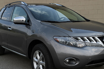 Nissan Murano 2002–2008 Kromatut peilinkuoret (2008-2010, 2 kpl, ruostumaton teräs) kuva 3