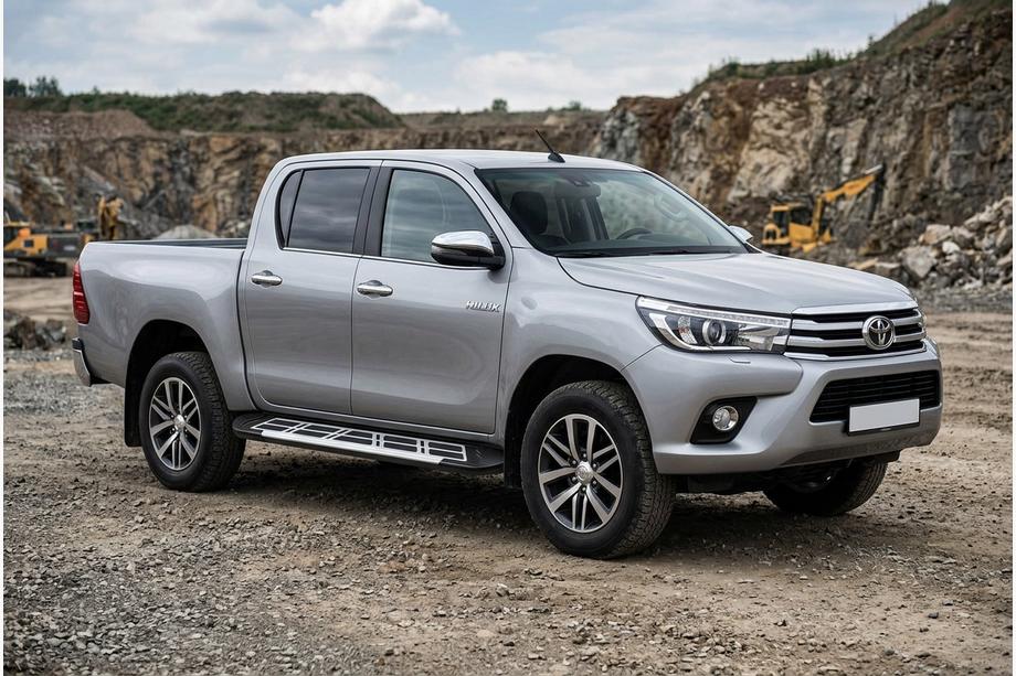 Toyota Hilux 2015– Sunrise-astinlaudat (2 kpl, alumiini) Image