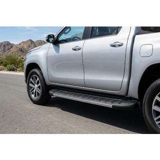Duru sivuastinlaudat (2 kpl, alumiini) Toyota Hilux 2015– kuva 1