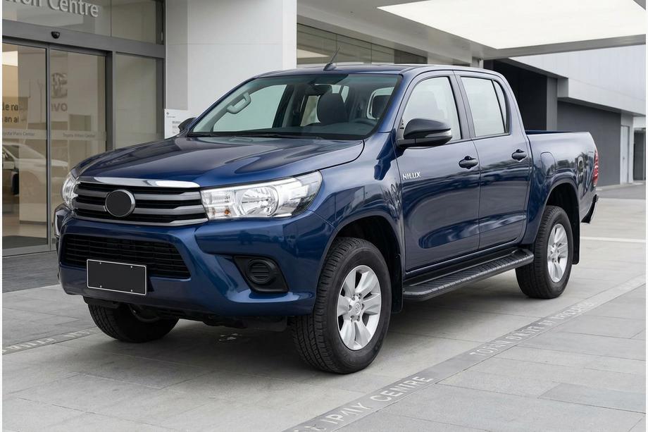 Toyota Hilux 2015– Bosphorus Black sivuastinlaudat (2 kpl, alumiini) Image