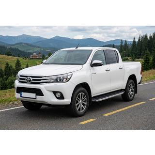 Fullmond sivuportaat (2 kpl, alumiini) Toyota Hilux 2015– kuva 1
