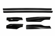 Toyota Rav 4 2006–2013 Mustat OEM-kattokaiteet (alumiini) kuva 5