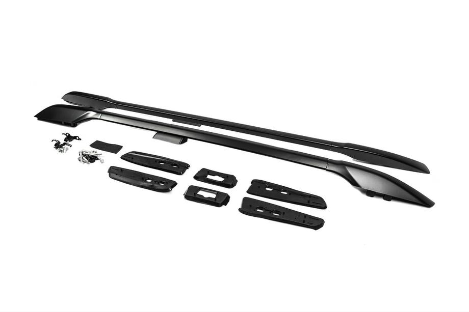 Toyota Land Cruiser Prado 150 2009–2023 Kattokaiteet, alkuperäinen design (mustat, 2 kpl) Image