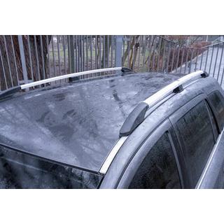 Alumiiniset kattokaiteet (Caravan, kromi) Opel Astra H 2004–2013 kuva 4