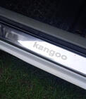 Renault Kangoo 1998–2008 Carmos V1 kynnyslistat (ruostumaton teräs) kuva 2