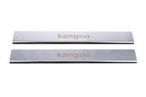 Renault Kangoo 1998–2008 Carmos V1 kynnyslistat (ruostumaton teräs) kuva 3